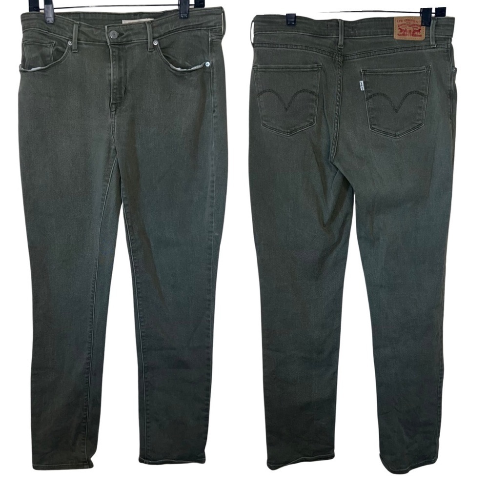 Levi’s Mid Rise Skinny Jeans Women’s Green Size 31